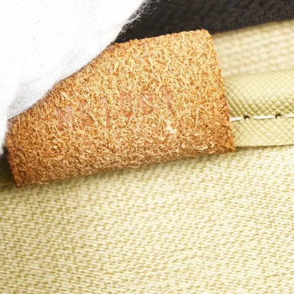 LOUIS VUITTON LV Logo Deauville Hand Bag Monogram Leather Brown 398-082825 - Picture 15 of 16